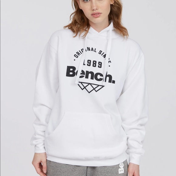 BENCH WOMENS HOODIE ORIGINAL 1989 LOGO - Picture 4 of 5